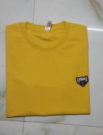 men’s cotton regular fit solid t shirt crew neck, short sleeves blue