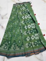 laptop printed saree cotton bland